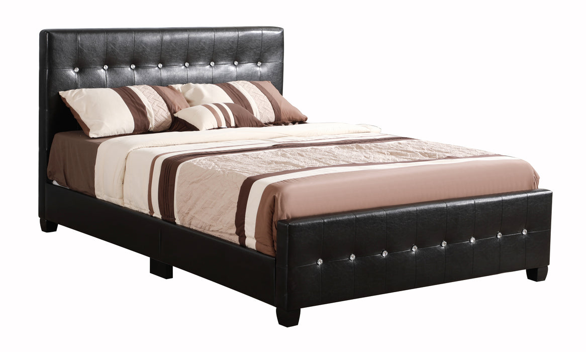 Diamond Bed Black By Glory Furniture 