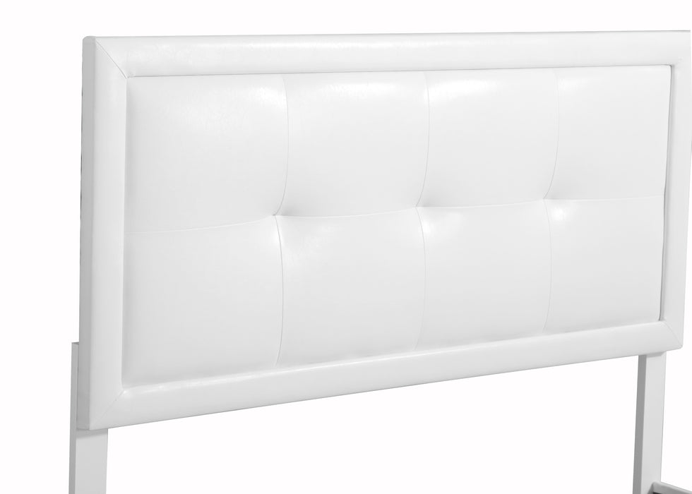 Panello Bed White By Glory Furniture 