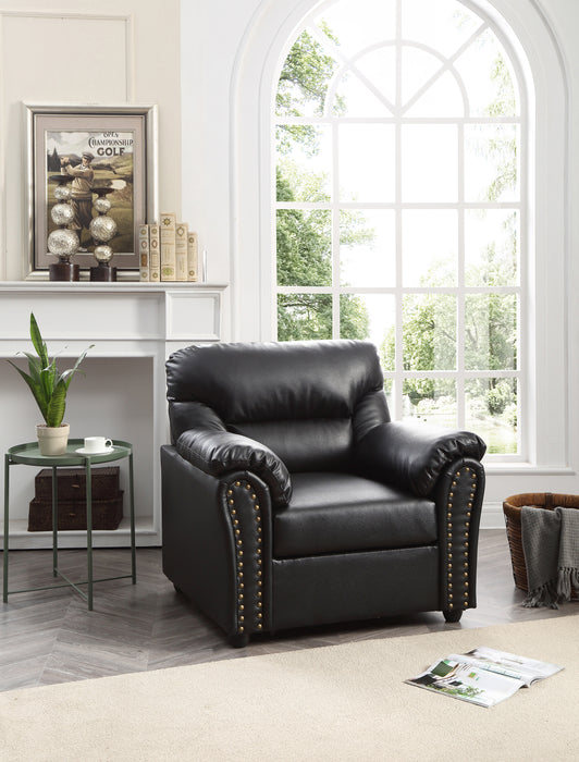 Glory Furniture Olney G263-C Chair , Black G263-C
