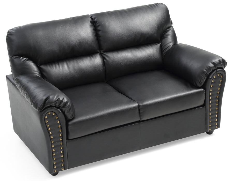 Glory Furniture Olney G263-L Love Seat , Black G263-L