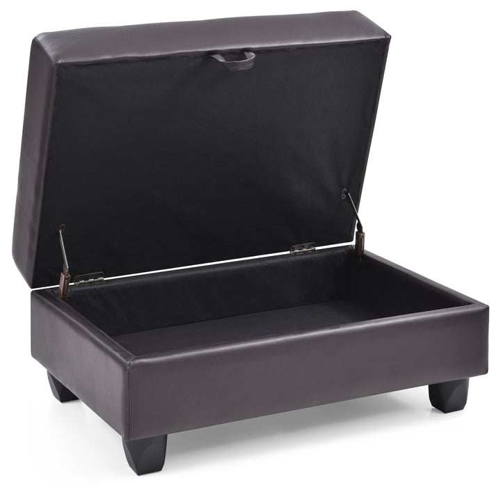 Glory Furniture Revere G305-O Ottoman , Cappuccino G305-O