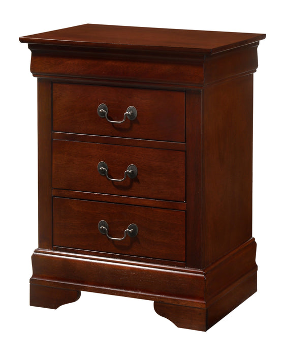 Glory Furniture Louis Phillipe Nightstand