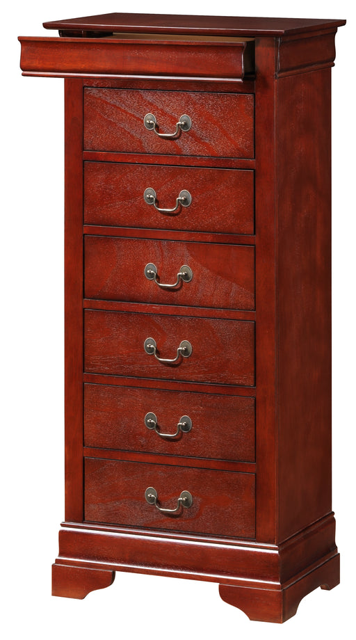 Glory Furniture Louis Phillipe G3100-LC Lingerie Chest , Cherry G3100-LC