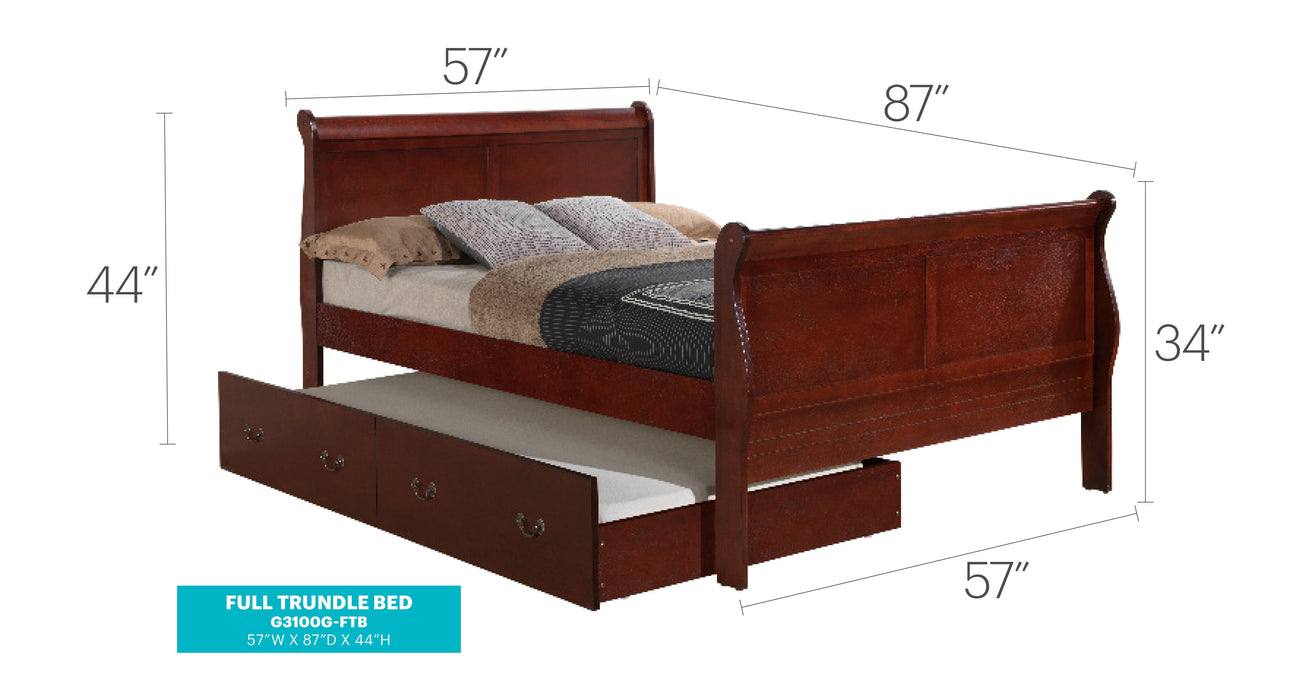 Cama Glory Furniture Louis Phillipe