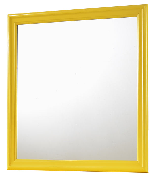 Glory Furniture Louis Phillipe G3102-M Mirror , Yellow G3102-M