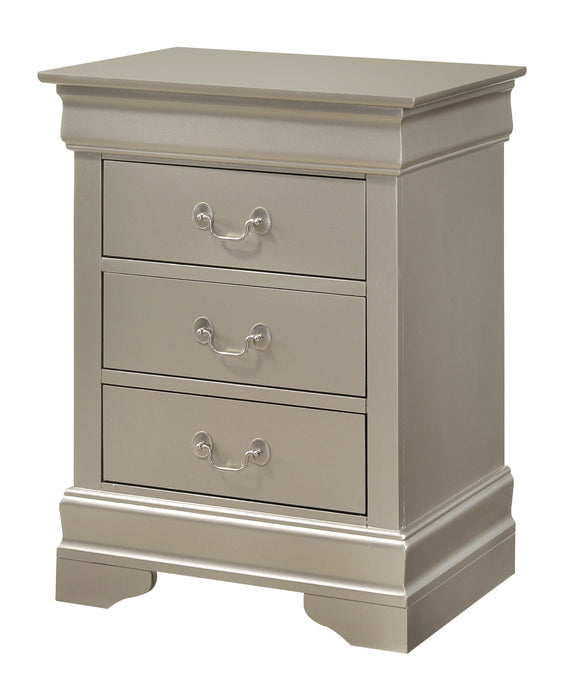 Glory Furniture Louis Phillipe Nightstand