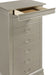 Glory Furniture Louis Phillipe G3103-LC Lingerie Chest , Silver Champagne G3103-LC