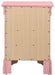 Glory Furniture Louis Phillipe G3104-3N 3 Drawer Nightstand , Pink G3104-3N