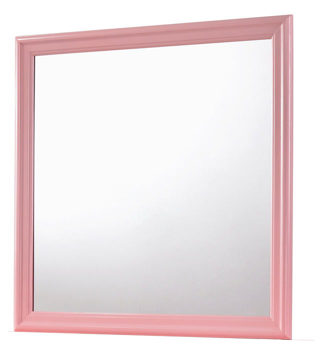 Glory Furniture Louis Phillipe G3104-M Mirror , Pink G3104-M