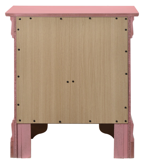 Glory Furniture Louis Phillipe G3104-N Nightstand , Pink G3104-N