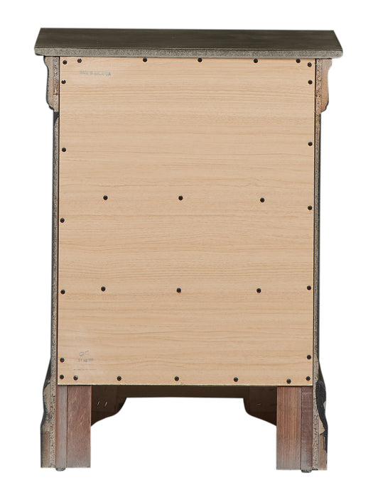 Glory Furniture Louis Phillipe G3105-3N 3 Drawer Nightstand , GrayG3105-3N