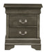 Glory Furniture Louis Phillipe G3105-N Nightstand , GrayG3105-N