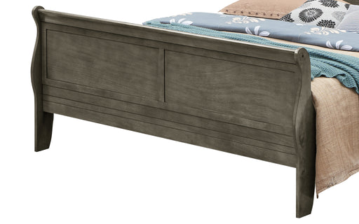 Louis Phillipe Gray Bed By Glory Furniture 