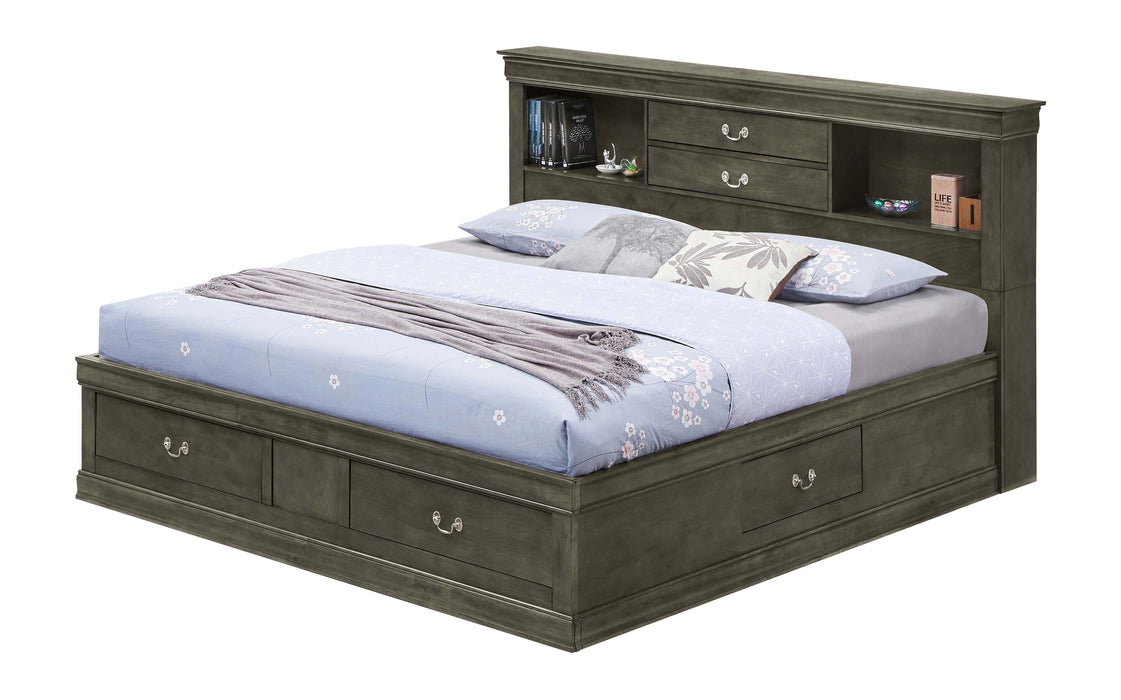 Glory Furniture Louis Phillipe Bed