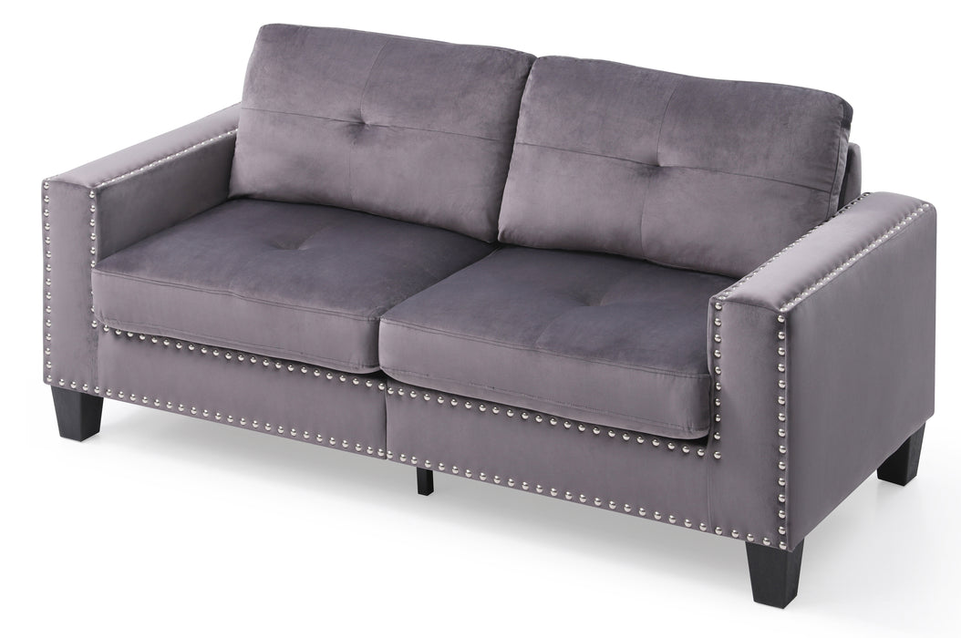 Glory Furniture Nailer G310A-S Sofa , GrayG310A-S