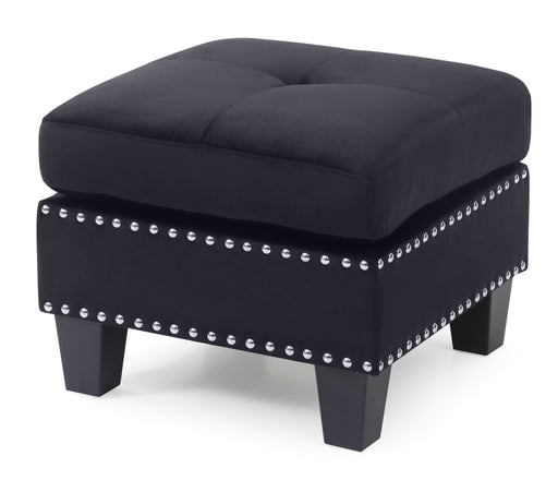 Glory Furniture Nailer G311-O Ottoman , Black G311-O