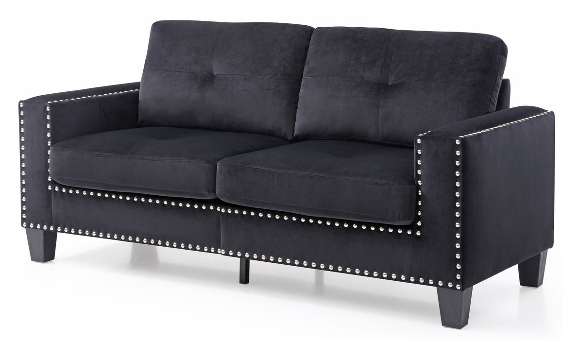 Glory Furniture Nailer G311A-S Sofa , Black G311A-S
