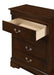 Glory Furniture Louis Phillipe G3125-BC 4 Drawer Chest , Cappuccino G3125-BC