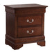 Glory Furniture Louis Phillipe G3125-N Nightstand , Cappuccino G3125-N
