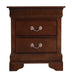Glory Furniture Louis Phillipe G3125-N Nightstand , Cappuccino G3125-N