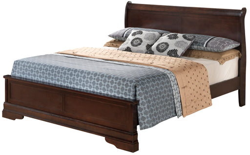 Louis Phillipe G3125E Bed Cappuccino By Glory Furniture 