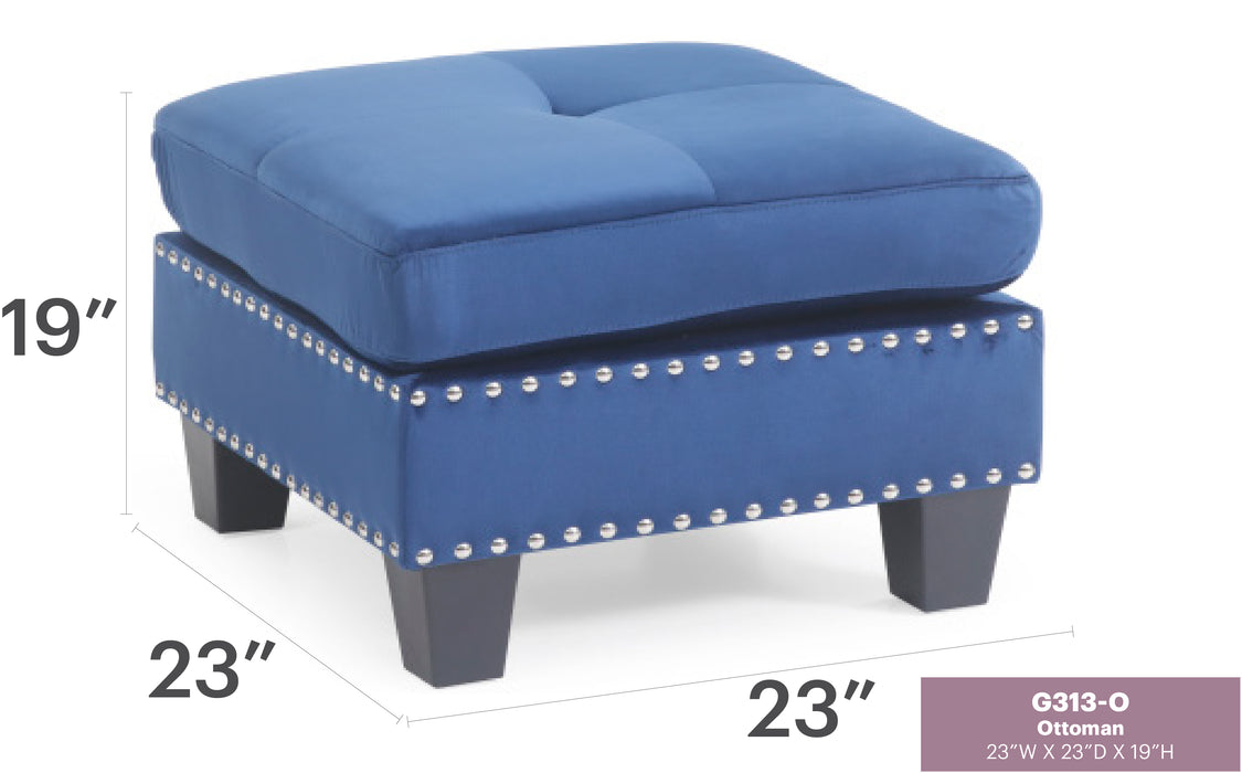 Glory Furniture Nailer G313-4O Ottoman 