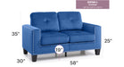 Glory Furniture Nailer G312-4A-L Loveseat 