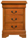 Glory Furniture Louis Phillipe G3160-3N 3 Drawer Nightstand , Oak G3160-3N