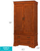 Glory Furniture Louis Phillipe G3160-A Armoire , Oak G3160-A