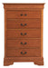 Glory Furniture Louis Phillipe G3160-CH Chest , Oak G3160-CH