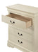 Glory Furniture Louis Phillipe G3175-BC 4 Drawer Chest , Beige G3175-BC