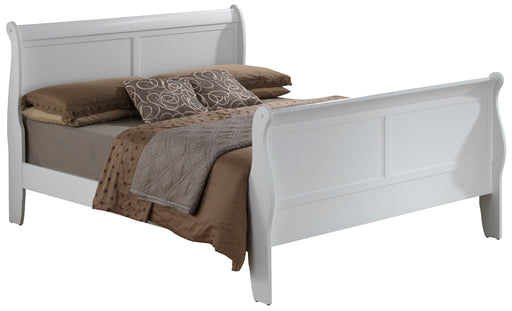 Louis Phillipe Bed White By Glory Furniture