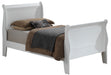 Louis Phillipe Bed White By Glory Furniture