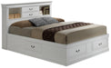 Louis Phillipe Storage bed White By Glory Furniture 