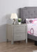 Glory Furniture Glades G4200-N Nightstand , Silver Champagne G4200-N