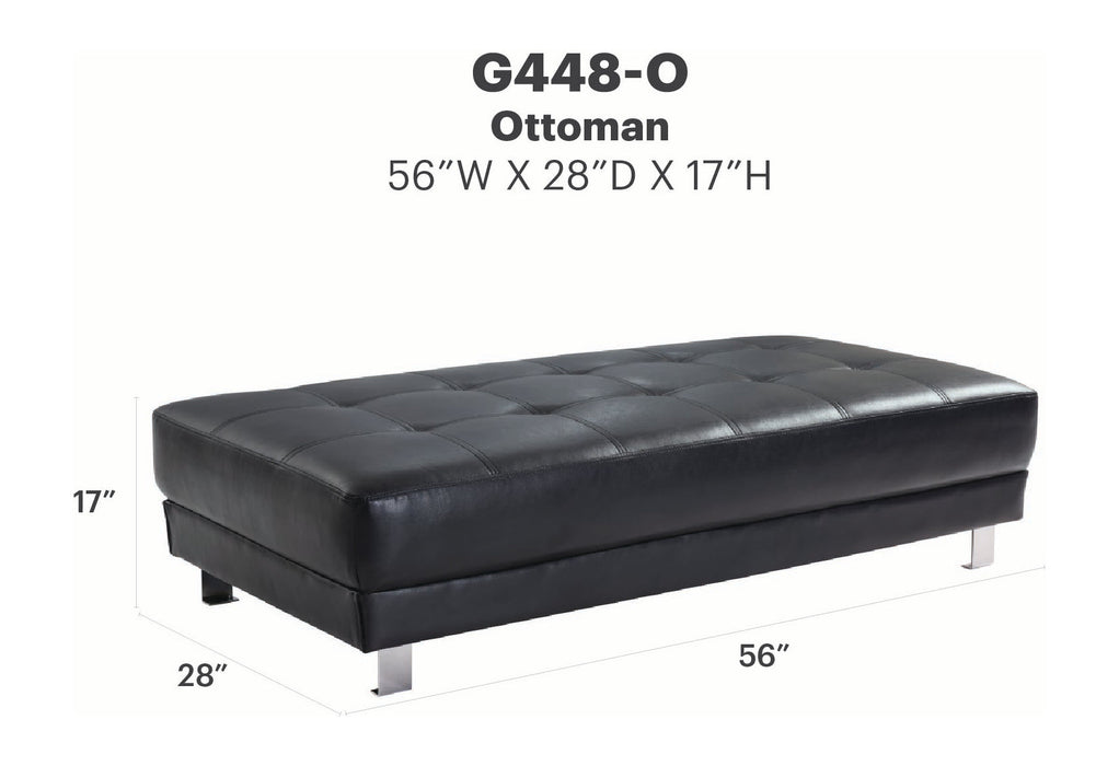 Glory Furniture Riveredge Ottoman