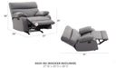 Glory Furniture Manny G531-6 RC Rocker Recliner