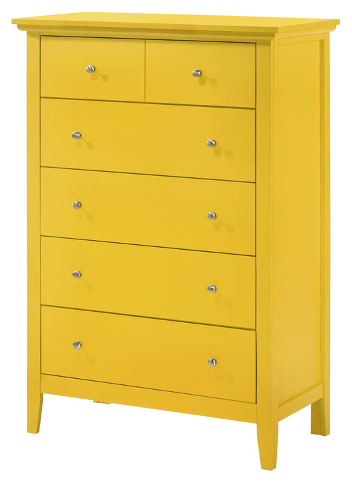 Glory Furniture Hammond G5402-CH Chest , Yellow G5402-CH