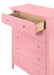 Glory Furniture Hammond G5404-CH Chest , Pink G5404-CH