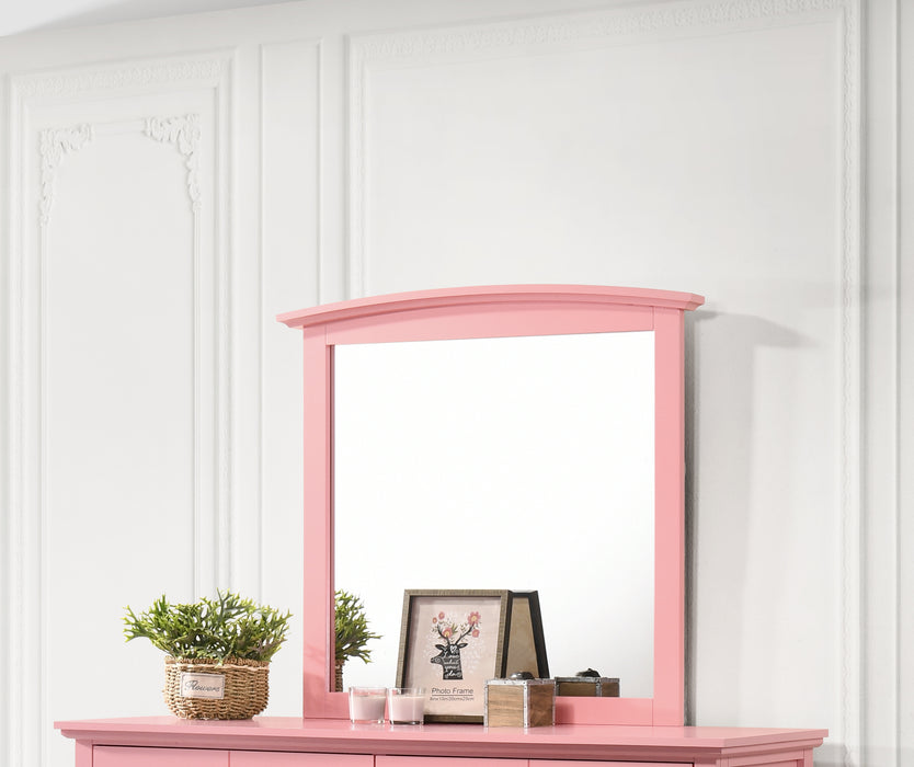 Glory Furniture Hammond G5404-M Mirror , Pink G5404-M