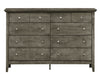 Glory Furniture Hammond G5405-D Dresser , GrayG5405-D