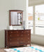 Glory Furniture Hammond G5425-D Dresser , Cappuccino G5425-D