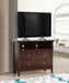Glory Furniture Hammond G5425-TV Media Chest , Cappuccino G5425-TV