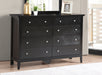 Glory Furniture Hammond G5450-D Dresser , Black G5450-D