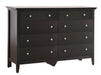 Glory Furniture Hammond G5450-D Dresser , Black G5450-D