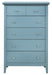 Glory Furniture Hammond G5480-CH Chest , Teal G5480-CH