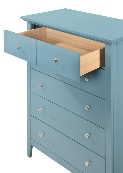 Glory Furniture Hammond G5480-CH Chest , Teal G5480-CH