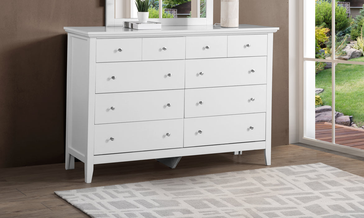 Glory Furniture Hammond G5490-D Dresser , White G5490-D