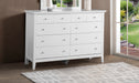 Glory Furniture Hammond G5490-D Dresser , White G5490-D