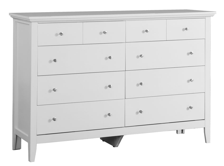 Glory Furniture Hammond G5490-D Dresser , White G5490-D